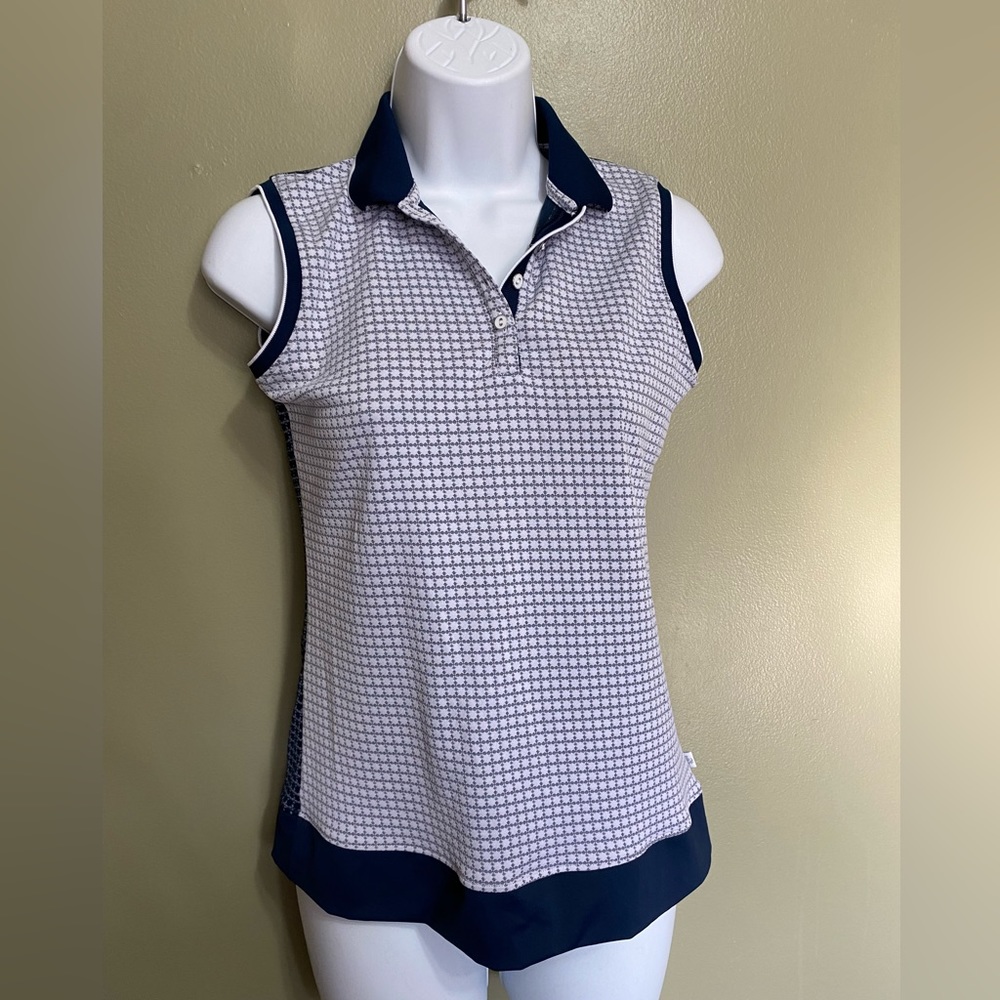 Lady Hagan Sleeveless Polo, Size XS